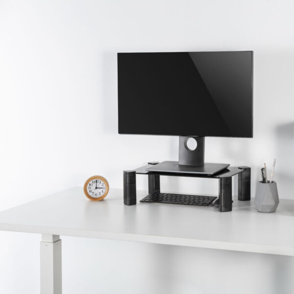 Laptop-Stand Aisens Schwarz 42 x 24 cm – Bild 3