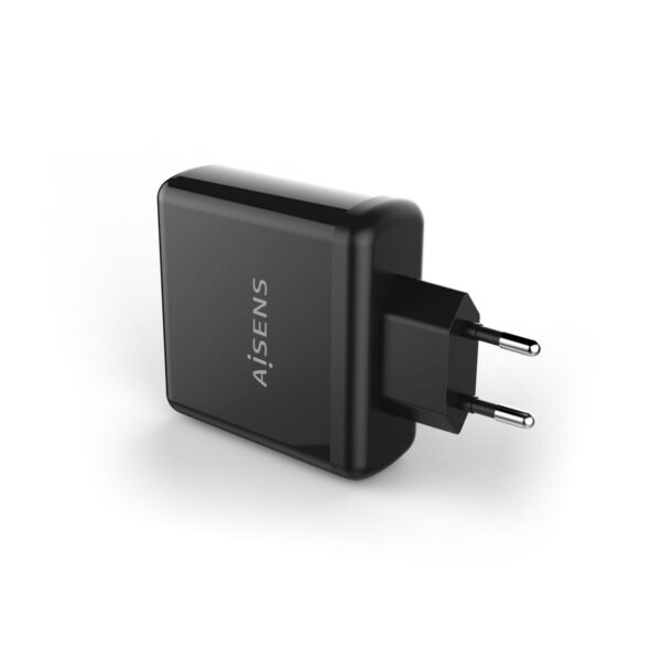 Ladegerät Aisens PD 3.0 QC 3.0 USB-C Schwarz 60 W – Bild 3