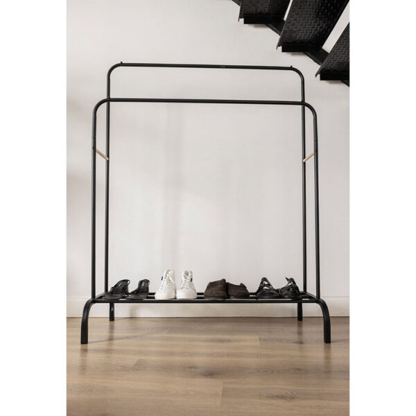 Hattestativ Newlux Hangy Duo 30 Schwarz Metall 115 x 50 x 150 cm – Bild 5