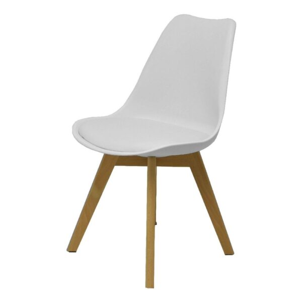 Empfangsstuhl Don Rodrigo Foröl 4351PTBLSP10 Weiß (4 uds) – Bild 3
