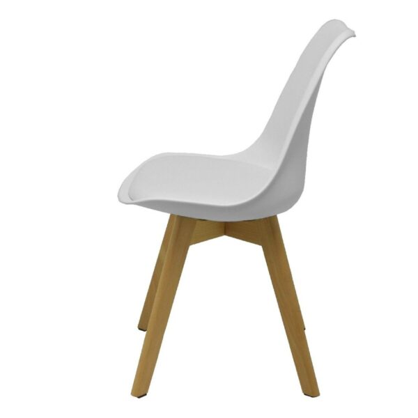 Empfangsstuhl Don Rodrigo Foröl 4351PTBLSP10 Weiß (4 uds) – Bild 4