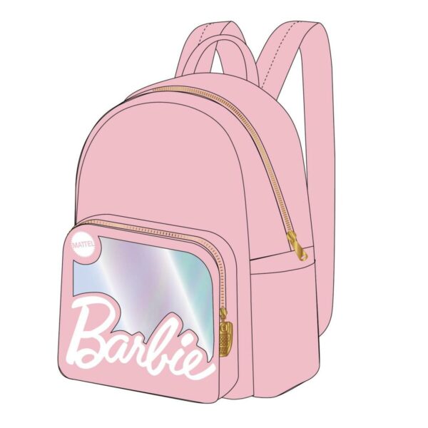 Lässiger Rucksack Barbie Rosa – Bild 3