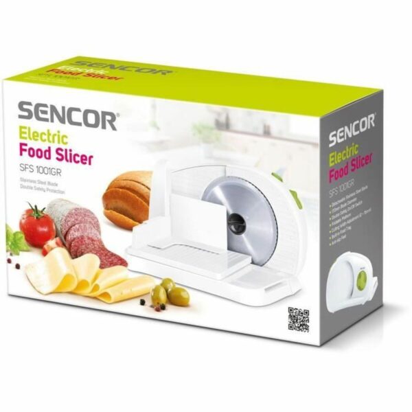 Aufschnittmaschine Sencor SFS 1001GR Weiß grün 100 W – Bild 2