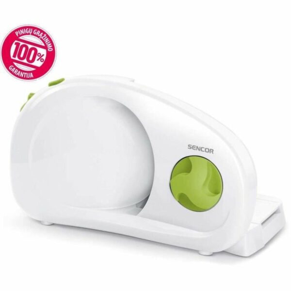 Aufschnittmaschine Sencor SFS 1001GR Weiß grün 100 W – Bild 3
