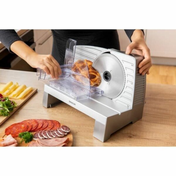 Aufschnittmaschine Sencor SFS 3050SL Silberfarben 100 W – Bild 2