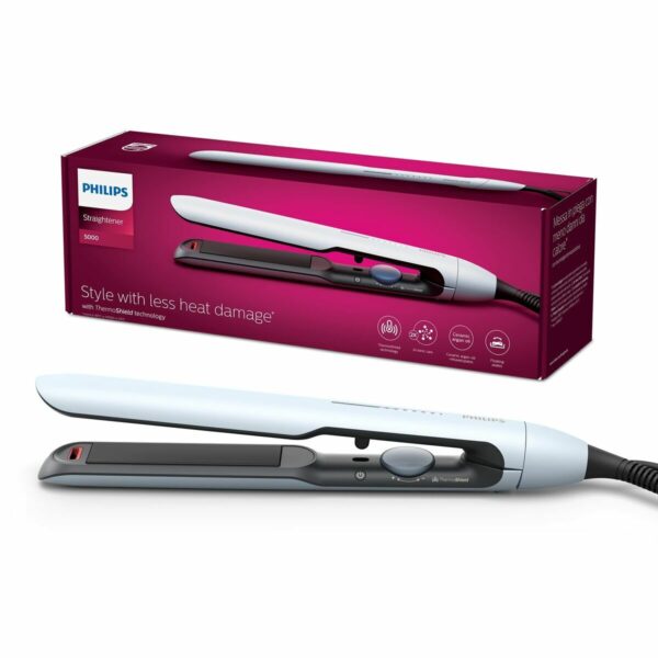 Glätteeisen Philips BHS520/00 Weiß Schwarz – Bild 4