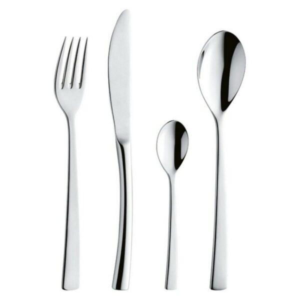 Kaffeelöffel Amefa Metropole Metall Stahl 14 cm 12 Stück – Bild 2