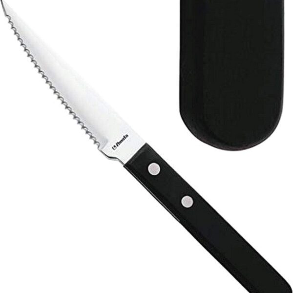 Messerset Amefa Säge Metall Edelstahl 12 Stück (21,2 cm) – Bild 2