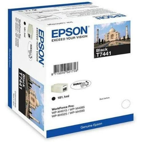 Original Tintenpatrone Epson C13T74414010 Schwarz – Bild 3
