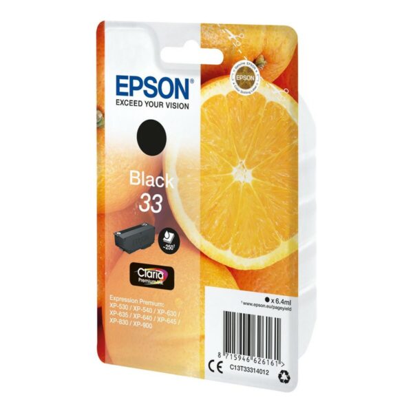 Original Tintenpatrone Epson T3331 Schwarz – Bild 3