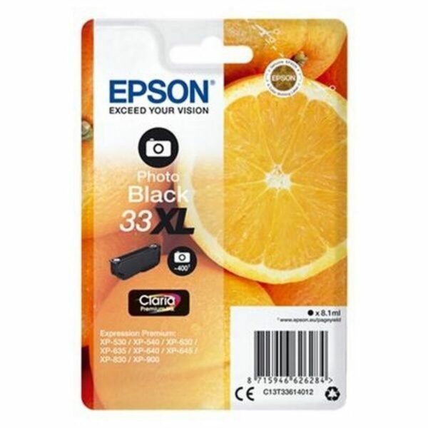 Original Tintenpatrone Epson C13T33614012 Schwarz – Bild 2