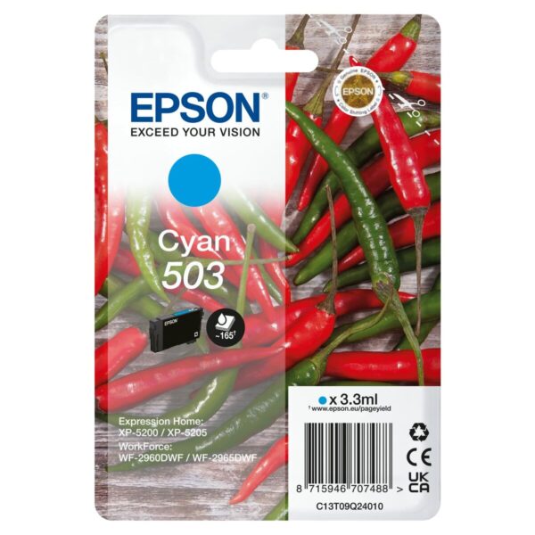 Original Tintenpatrone Epson C13T09Q24020 Schwarz – Bild 2