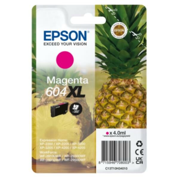 Original Tintenpatrone Epson C13T10H34020 Magenta – Bild 2