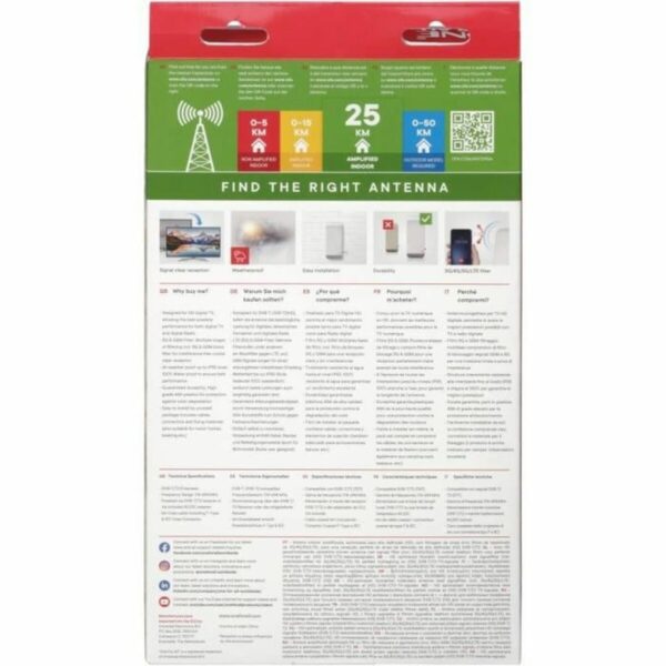 TV-Antenne One For All SV 9450 5G – Bild 6