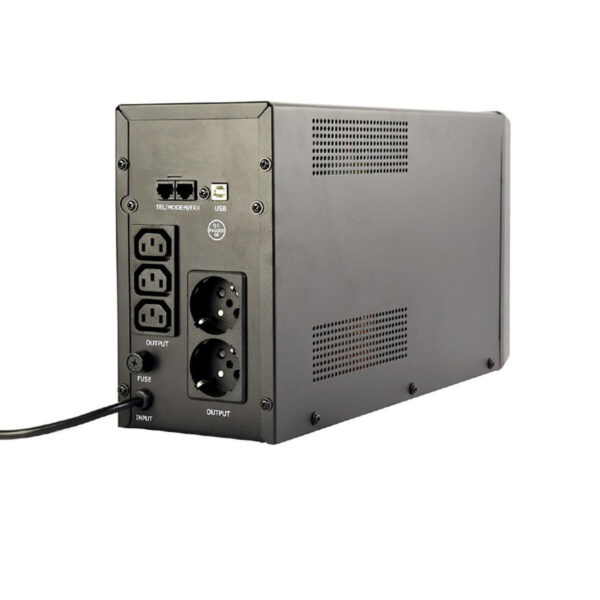 Unterbrechungsfreies Stromversorgungssystem Interaktiv USV GEMBIRD EG-UPS-035 1200 W 2000 VA – Bild 2