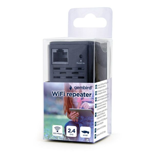 WLAN-Verstärker GEMBIRD WNP-RP300-03-BK – Bild 2