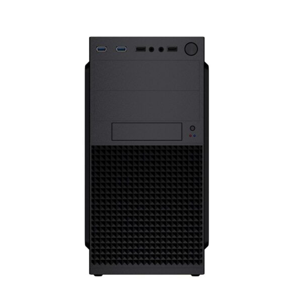 Externe Box GEMBIRD Fornax K300 Schwarz Mini-ITX mATX Mini-Tower – Bild 3