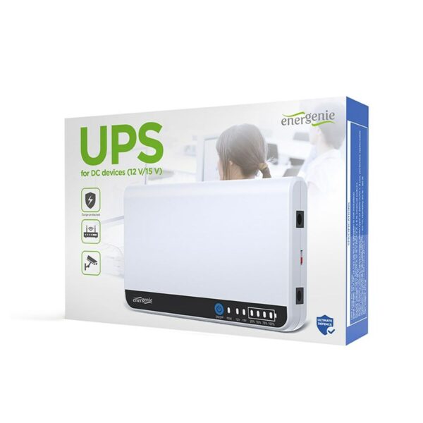 Unterbrechungsfreies Stromversorgungssystem Interaktiv USV Energenie EG-UPS-DC18 – Bild 4