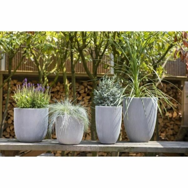 Blumentopf Capi Europe Beige Kunststoff rund Ø 43 cm – Bild 2