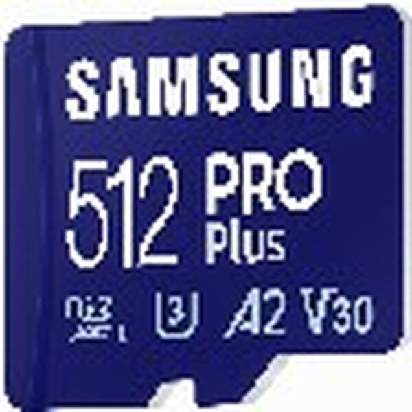Mikro SD Speicherkarte mit Adapter Samsung MB-MD512SA/EU 512 GB – Bild 2