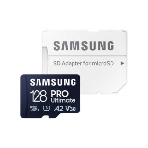 Mikro SD Speicherkarte mit Adapter Samsung PRO Ultimate 128 GB