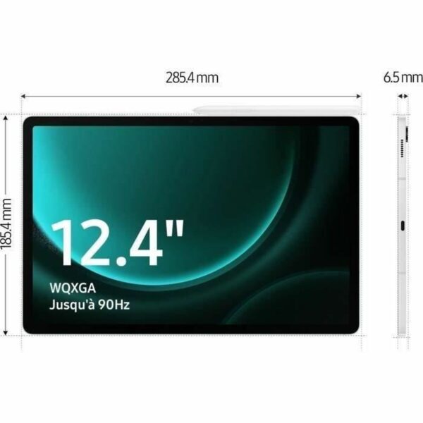 Tablet Samsung Galaxy Tab S9 FE+ 8 GB RAM 128 GB Lila – Bild 4