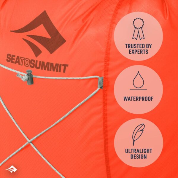 Bergrucksack Sea to Summit Ultra-Sil Dry Day Pack Grau Silberfarben 22 L – Bild 2