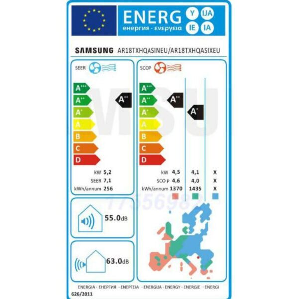 Klimaanlage Samsung FAR18ART Weiß A+ A++ – Bild 7