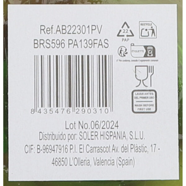 Cocktail-Glas LAV grün 685 ml (24 Stück) – Bild 6
