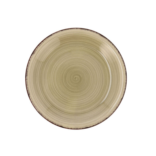 Dessertteller Quid Natura Vita aus Keramik grün (19 cm) (12 Stück) – Bild 2