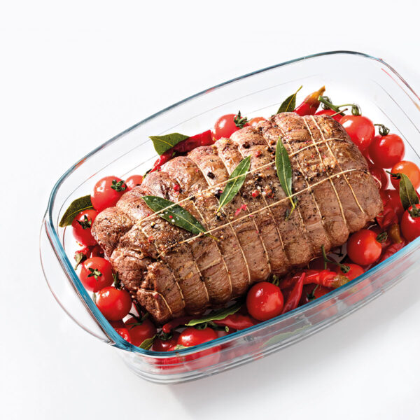 Ofenschüssel Ô Cuisine Ocuisine Vidrio Durchsichtig Glas rechteckig 39 x 24 x 6 cm (6 Stück) – Bild 3