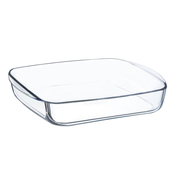 Kochschüssel Ô Cuisine karriert 25 x 22 x 5 cm Durchsichtig Glas (6 Stück) – Bild 2