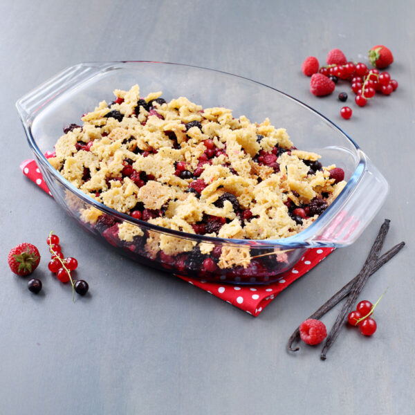 Ofenschüssel Pyrex Irresistible Durchsichtig Glas Oval 35,1 x 24,1 x 6,9 cm (6 Stück) – Bild 3