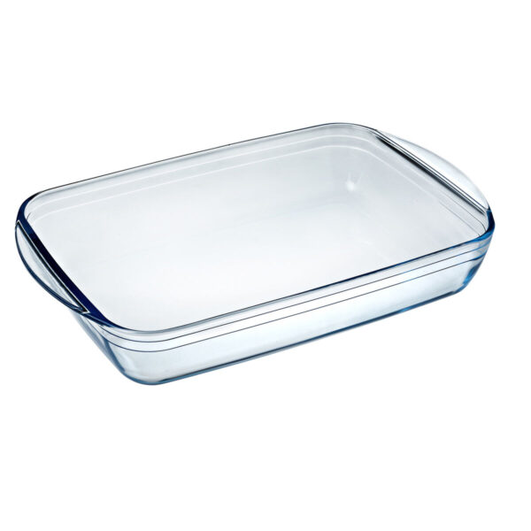 Kochschüssel Pyrex Classic 4,6 L 40,3 x 26,3 x 7,3 cm Durchsichtig Glas (6 Stück) – Bild 2