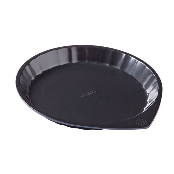 Backform Pyrex Magic Schwarz Metall Eben rund Ø 27 cm 6 Stück – Bild 3