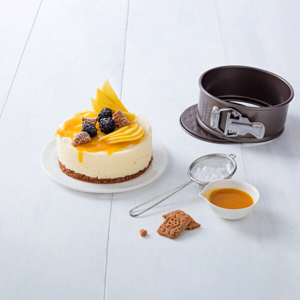 Kuchenspringform Pyrex Asimetria rund Schwarz Metall Ø 14 cm (6 Stück) – Bild 3