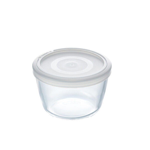 Runde Lunchbox mit Deckel Pyrex Cook&freeze 600 ml 12 x 12 x 9 cm Durchsichtig Glas Silikon (8 Stück) – Bild 2