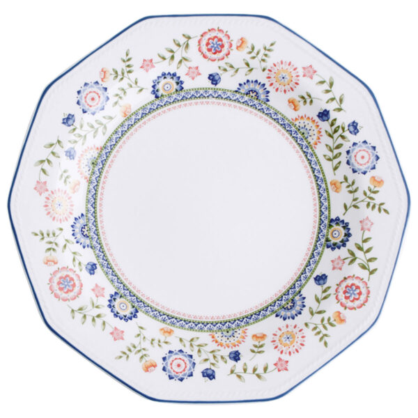 Flacher Teller Churchill Bengal aus Keramik Porcelæn Ø 27 cm (6 Stück) – Bild 2