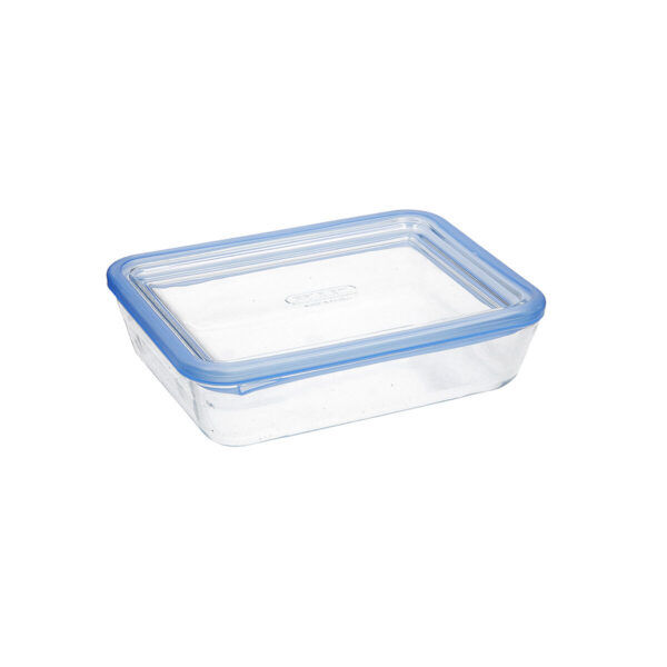 Lunchbox hermetisch Pyrex Pure Glass Durchsichtig Glas (1,5 L) (5 Stück) – Bild 4