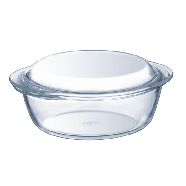 Topf mit Deckel Pyrex Essentials Durchsichtig 2,1 L (3 Stück) – Bild 2