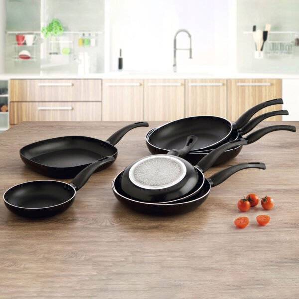 Pfanne Quid Hydra Schwarz Metall Bakelit Ø 22 cm (6 Stück) – Bild 2