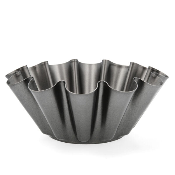 Puddingform Quid Sweet Grey Schwarz Metall 23 x 9 cm (12 Stück) – Bild 2