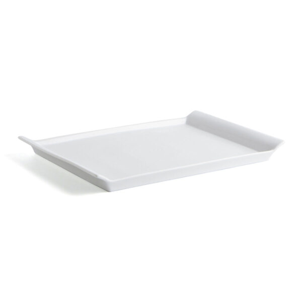 Kochschüssel Quid Gastro Fresh rechteckig aus Keramik Weiß (36 x 25 cm) (6 Stück) – Bild 3