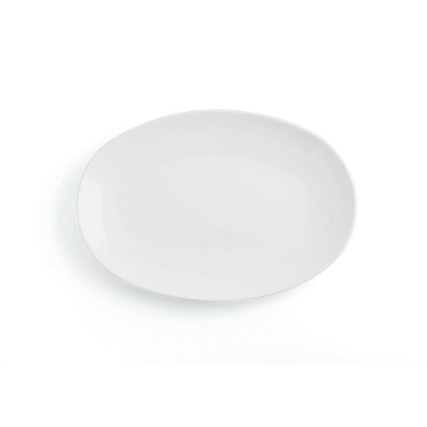 Kochschüssel Ariane Vital Coupe Oval aus Keramik Weiß Ø 32 cm 6 Stücke – Bild 2