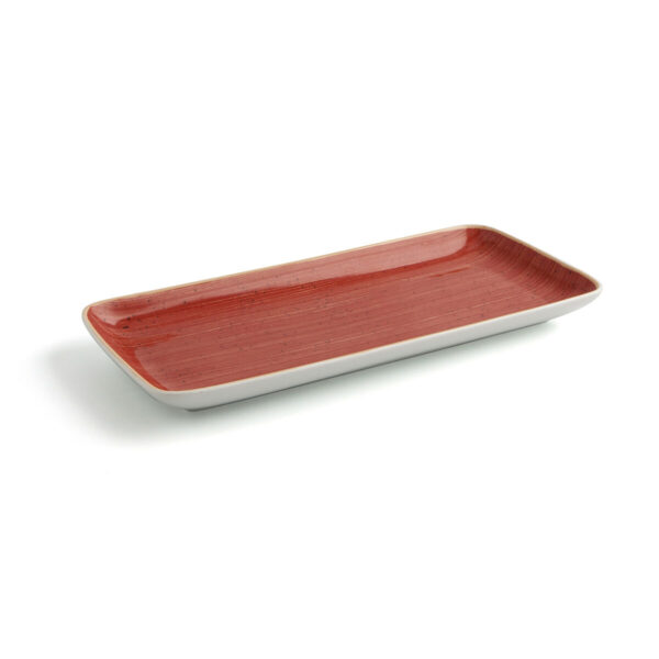 Kochschüssel Ariane Terra rechteckig aus Keramik Rot (36 x 16,5 cm) (6 Stück) – Bild 4