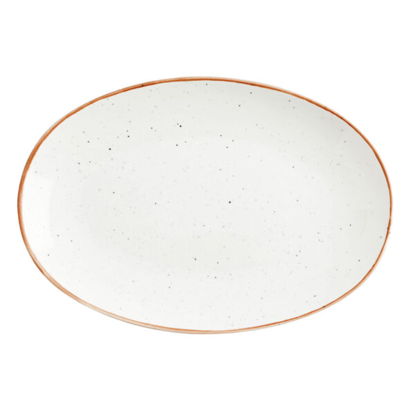 Kochschüssel Ariane Terra Oval aus Keramik Beige (Ø 26 cm) (12 Stück) – Bild 3
