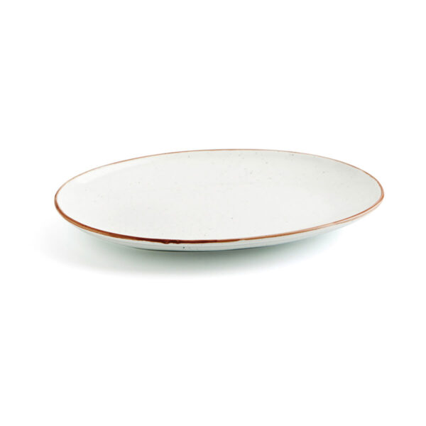 Kochschüssel Ariane Terra Oval aus Keramik Beige (Ø 32 cm) (6 Stück) – Bild 4
