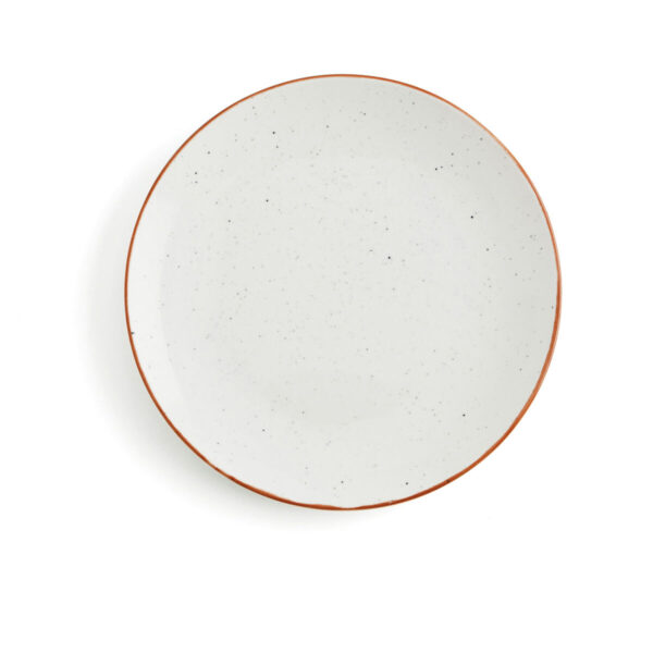 Flacher Teller Ariane Terra Beige aus Keramik Ø 18 cm (12 Stück) – Bild 4
