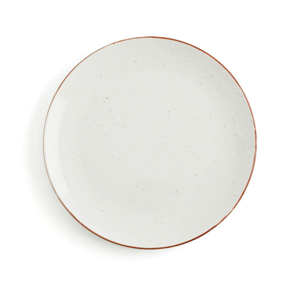 Flacher Teller Ariane Terra Beige aus Keramik Ø 29 cm (6 Stück) – Bild 3