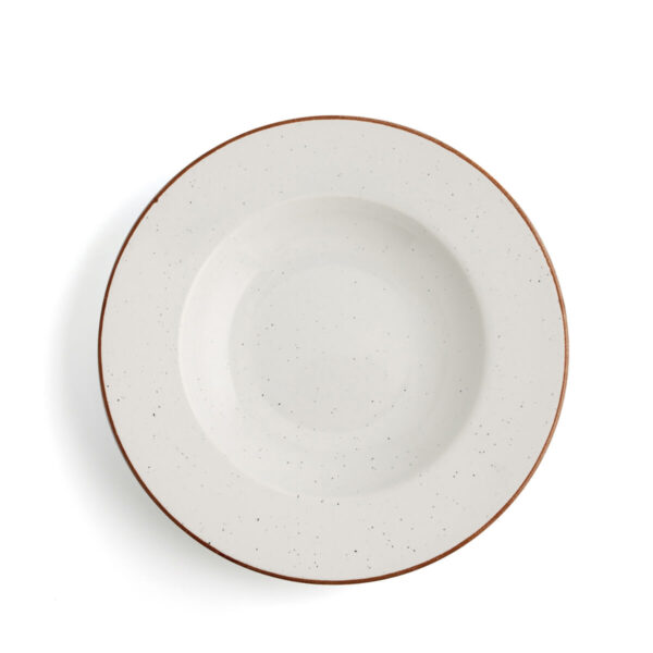 Suppenteller Ariane Terra aus Keramik Beige (Ø 26 cm) (6 Stück) – Bild 2